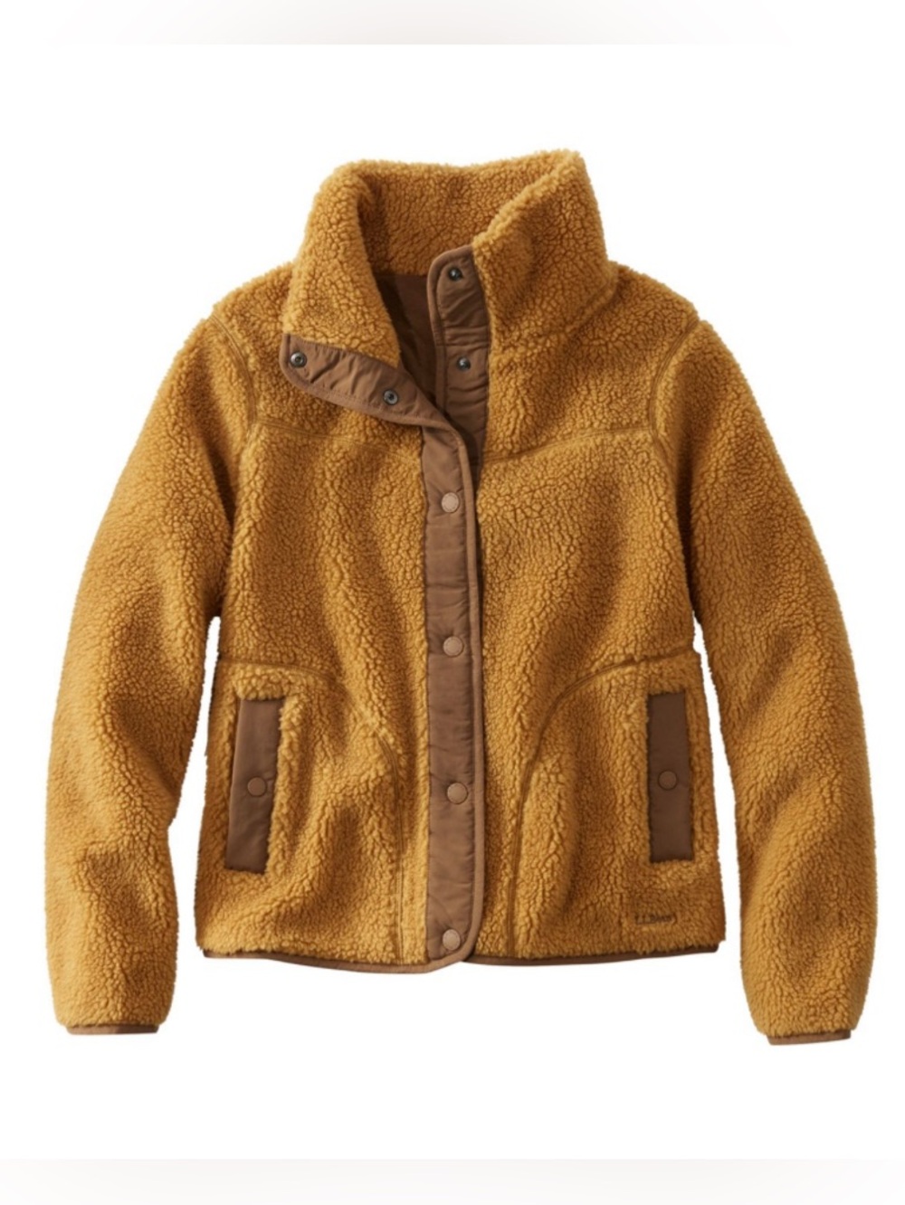 LLbean womens beans sherpa fleece jacket